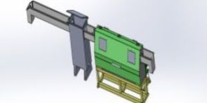 Cooling Trough with Cooling Capstan