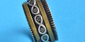 Silver Spinner Worry Fidget Ring