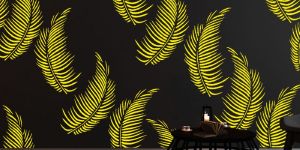 Artistic Wall Stencil