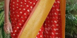 Semi Georgette Silk Saree