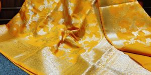 Wedding Wear Semi Georgette Silk Saree