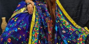 Reshom Silk Jamdani Sarees