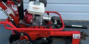 Barreto 712 MT 18 Hydraulic Trencher-Low Hours