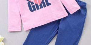 FLGMS 005 Girls Top & Pajama Set