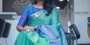 Banarasi Kora Muslin Silk Saree