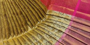 Printed Banarasi Tissue Silk Saree