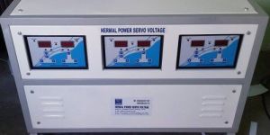 10 KVA Three Phase Servo Controlled Voltage Stabilizer