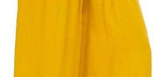 Yellow Rayon Palazzo Pant