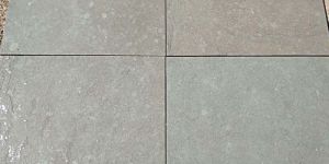 60x60mm Kurnool Grey Ledhar Finish Limestone