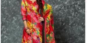 Ethnic Printed Churidar Suit