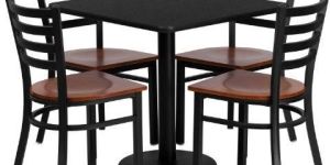 Plywood Restaurant Table And Chair