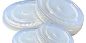 Plastic Flat Straw Lid