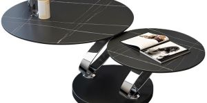 Coffee Table Black Home Living Room