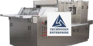 AUTOMATIC TUNNEL TYPE LINEAR VIAL WASHING MACHINE