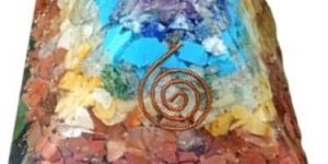 Seven Chakra Orgone Pyramid