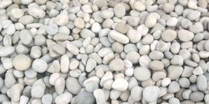 Natural River Pebble White