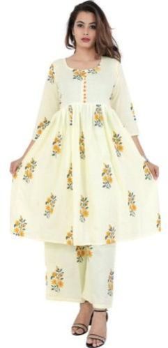 Designer Cotton Anarkali Kurt