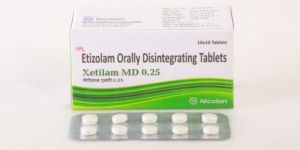 Xetilam MD 0.25 Tablets