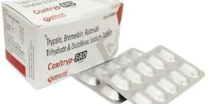 Trypsin, Bromelain, Rutoside Trihydrate & Diclofenac Sodium Tablet