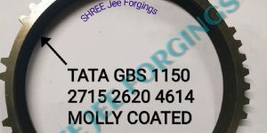 STEEL MOLLY COATED RING