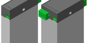 Vertical Din Rail Enclosures