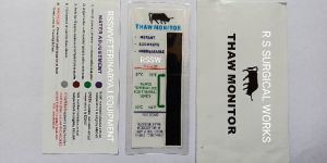 Thaw Monitor Card Veterinary Thermometer Cover