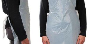 Disposables White Plastic Apron