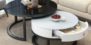 Glass Round Coffee Table