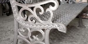 Cast Iron Decorative Grill Part