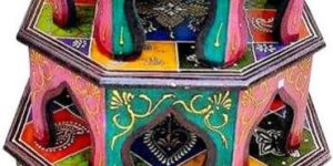 Indian Hand Paint Chowki