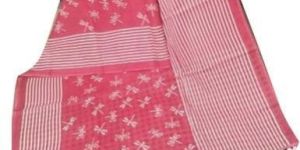 Block Print Cotton Saree