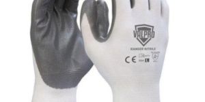 White Grey Nitrile Coated Gloves