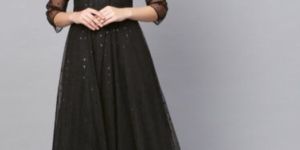 Black Anarkali Kurti