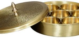 Brass Masala Box