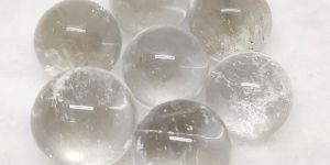 Brazillian Clear Quartz Sphere