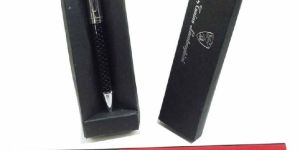 Tonino Lamborghini Black & Silver Pen