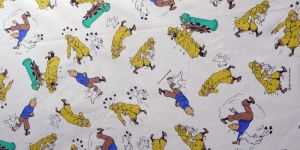 Tintin Printed Fabric