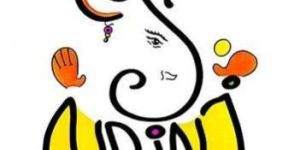 English Letter Ganesha Painting