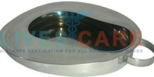 Stainless Steel Female Bedpan