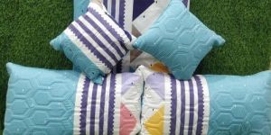 Poly Cotton Double Striped Design Bedsheet Set