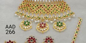 AAD 266 Kumdan Necklace Set