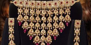 AAD 446 Kumdan Necklace Set