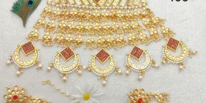 AAD 455 Kumdan Necklace Set