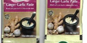 ginger garlic paste pouch 25/50gm