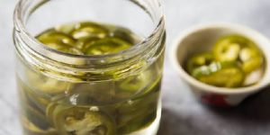 Vinegar Green Chilli Pickle