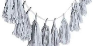Silver Tassle Garland
