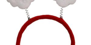 Snowy Santa Christmas Headband
