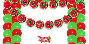Watermelon Birthday Decoration