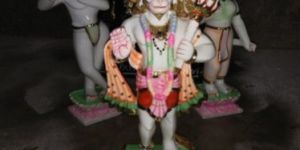 Marble Hanuman Statue