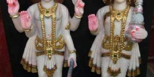 Marble Lakshmi Narayan Statue
